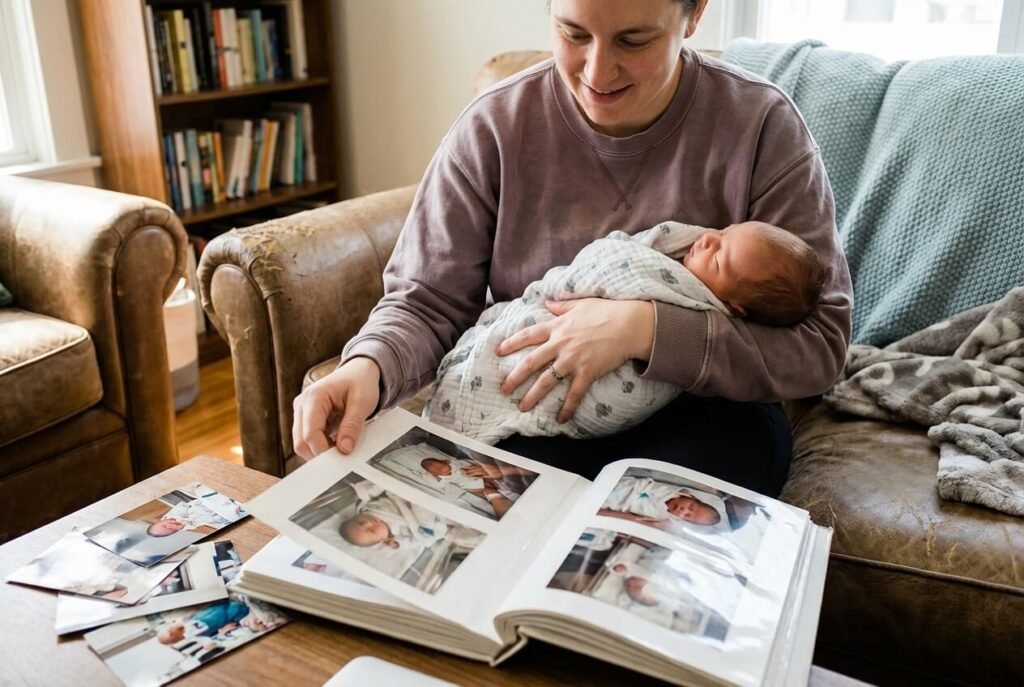 Clean organized photo albums